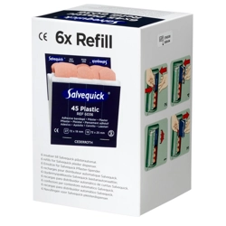 vendita online Confezione con 6 ricariche da 45 cerotti sterili Kit primo soccorso New Tec